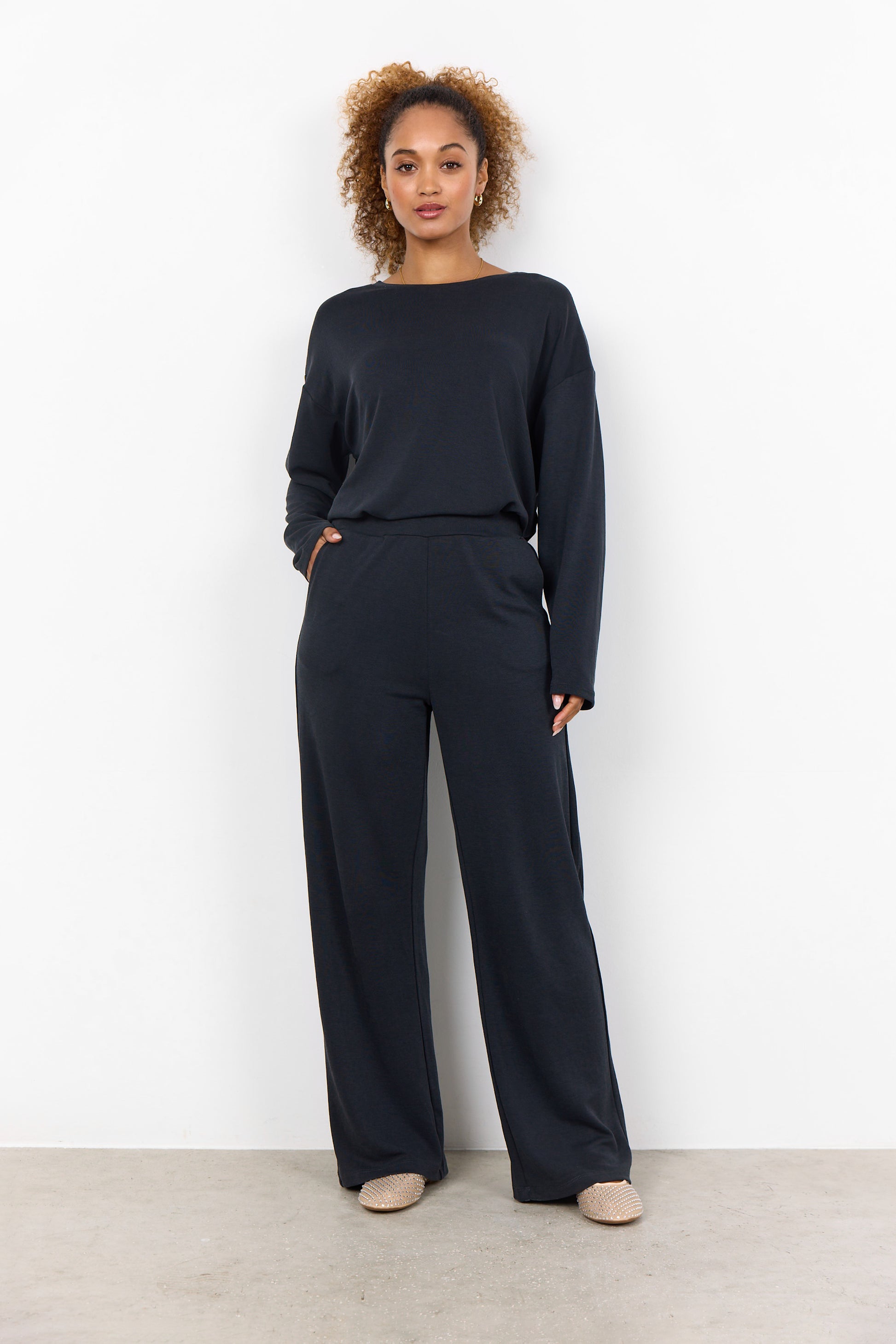 Soya Concept Felucca 3 Trouser- Black