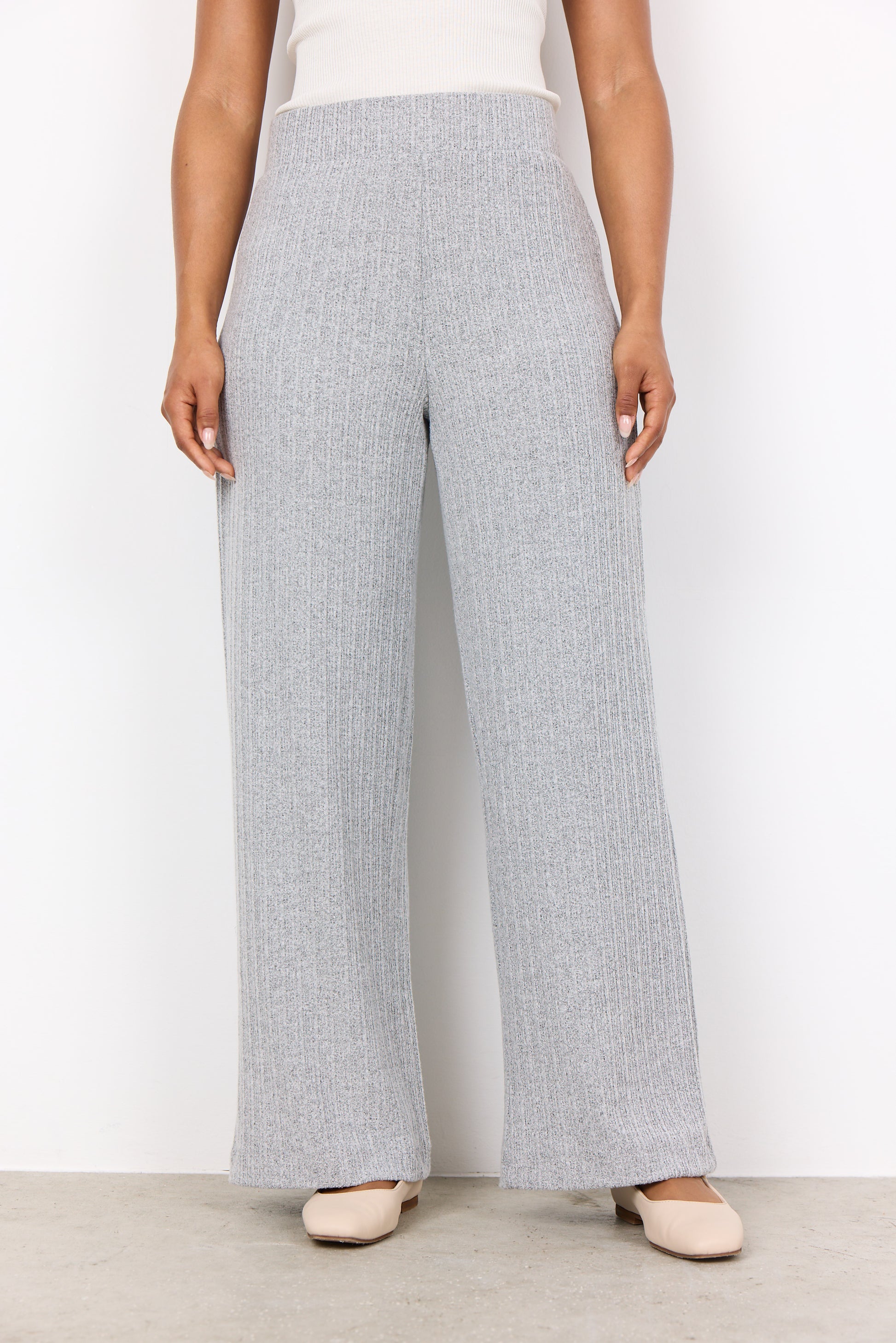 Soya Concept Isel 5 Pants-White finn