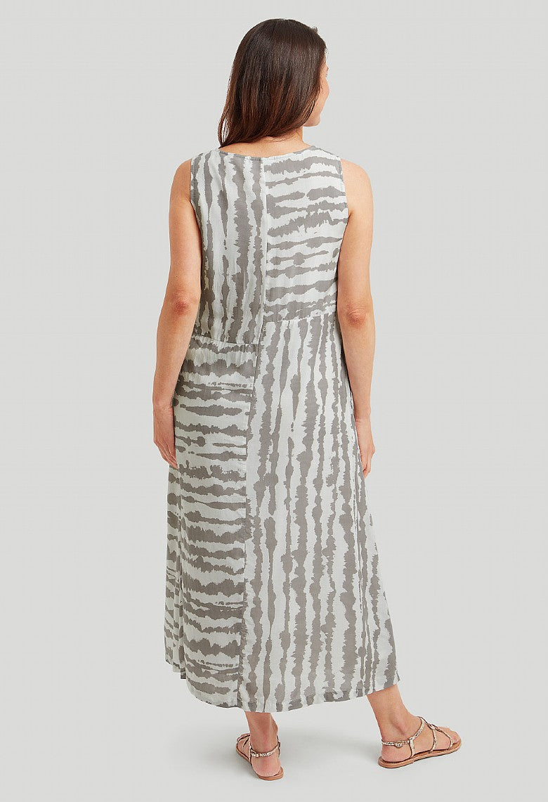 Alesha Dress Ombre Stripe