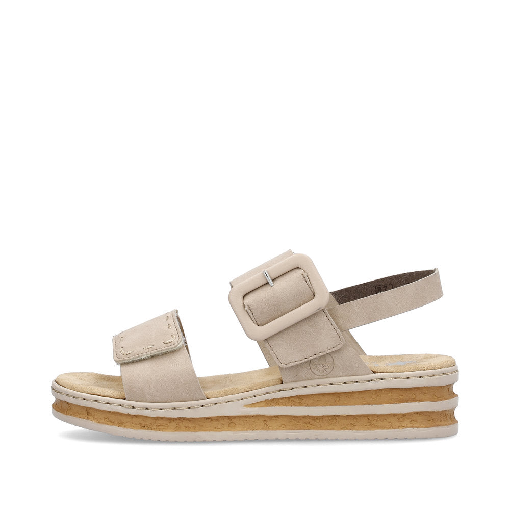 Rieker Biege Sandal 62950