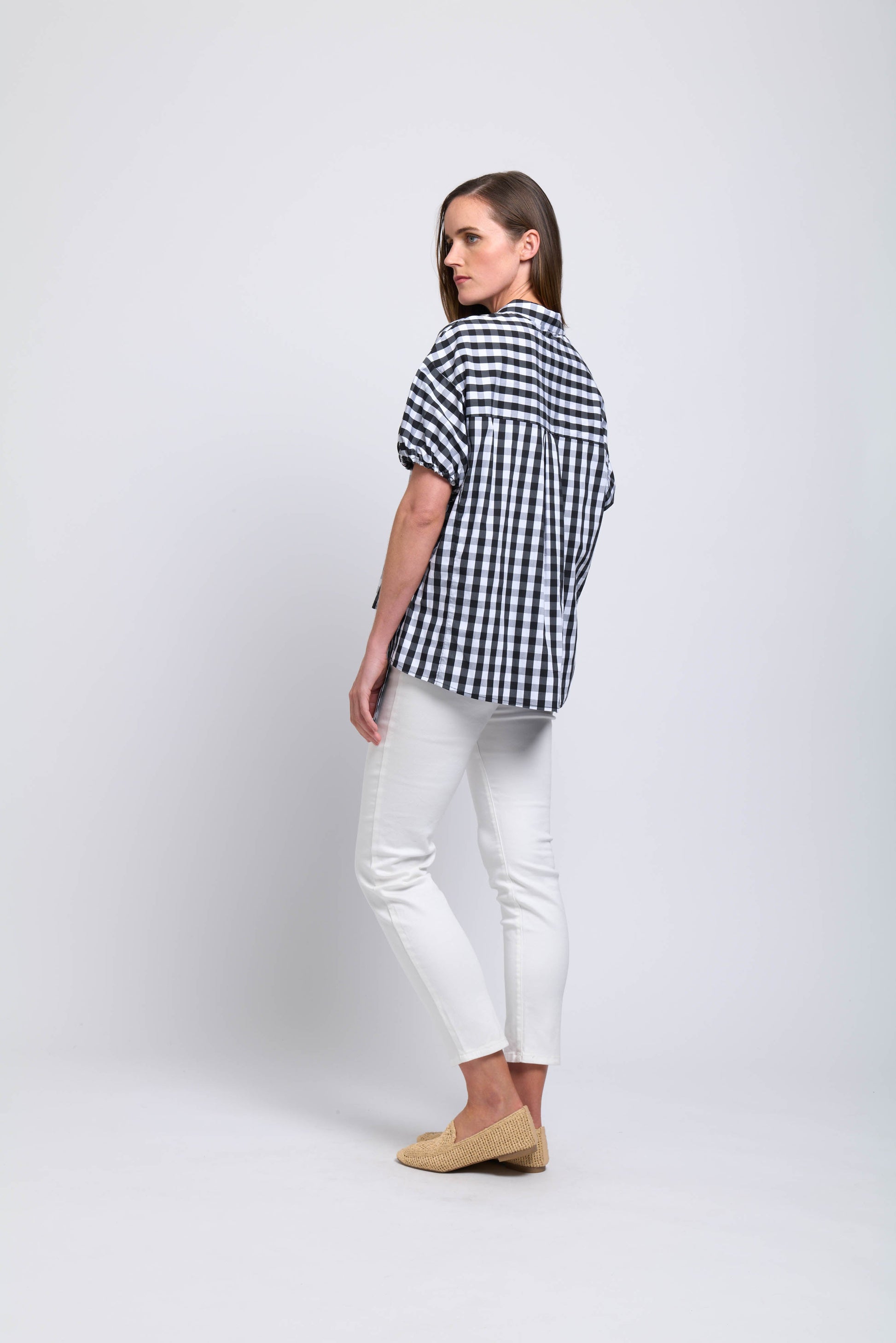 Foil Jackpot Shirt Black Check