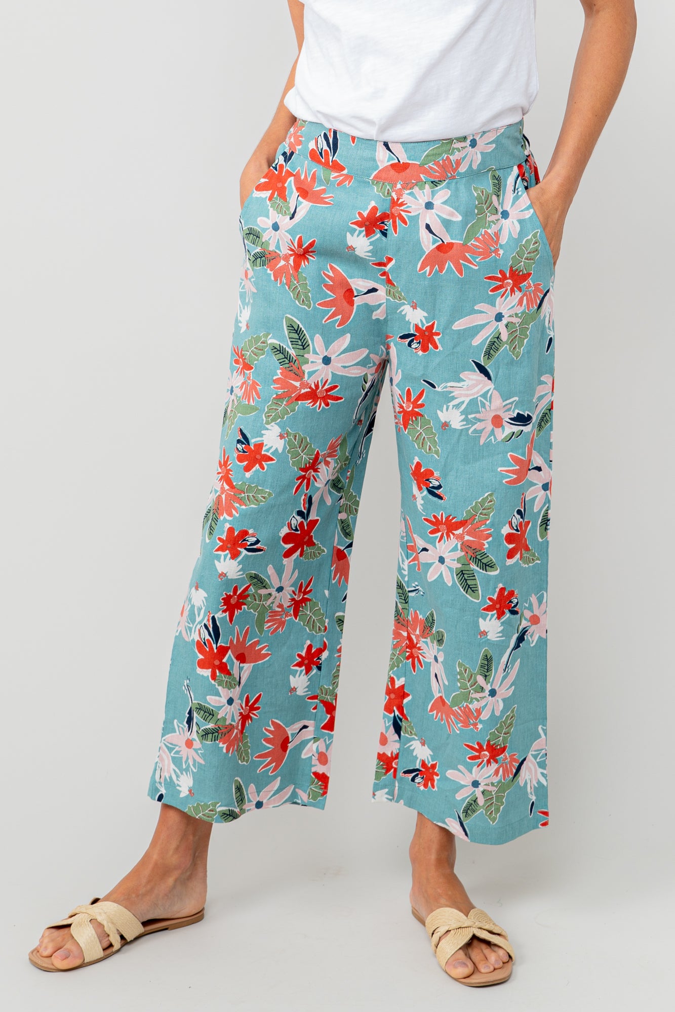 Lily and Me Greta Trouser Serena-White finn
