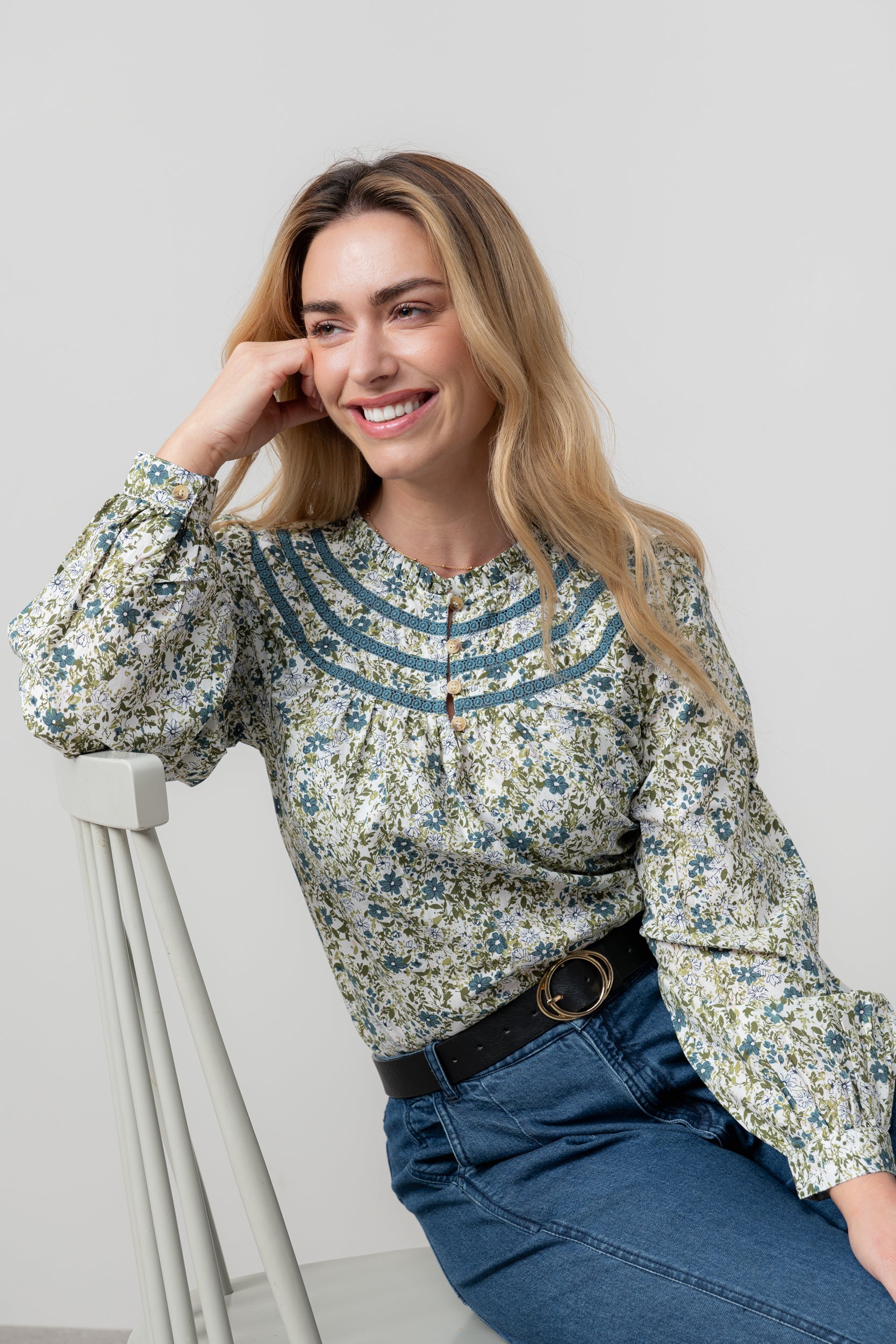 Lily and Me Luna Blouse Violet