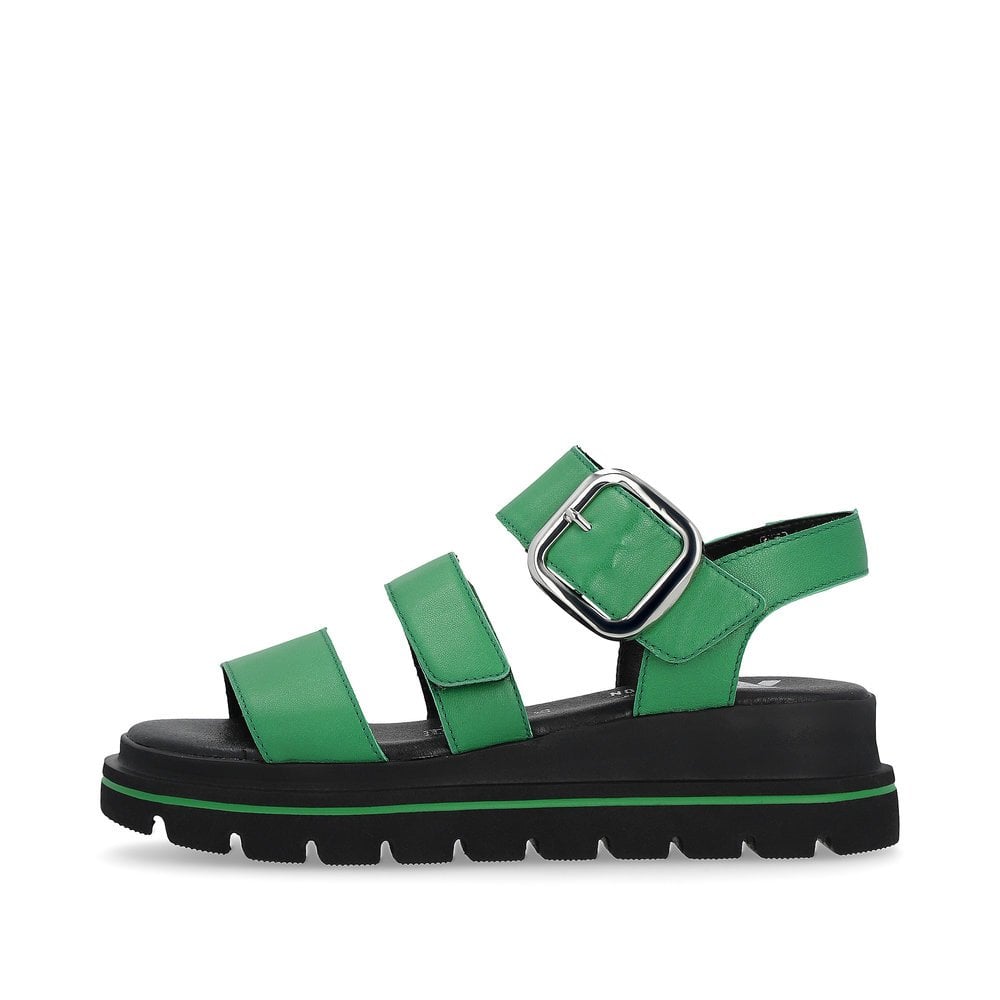 Rieker Evolution Green Sandal