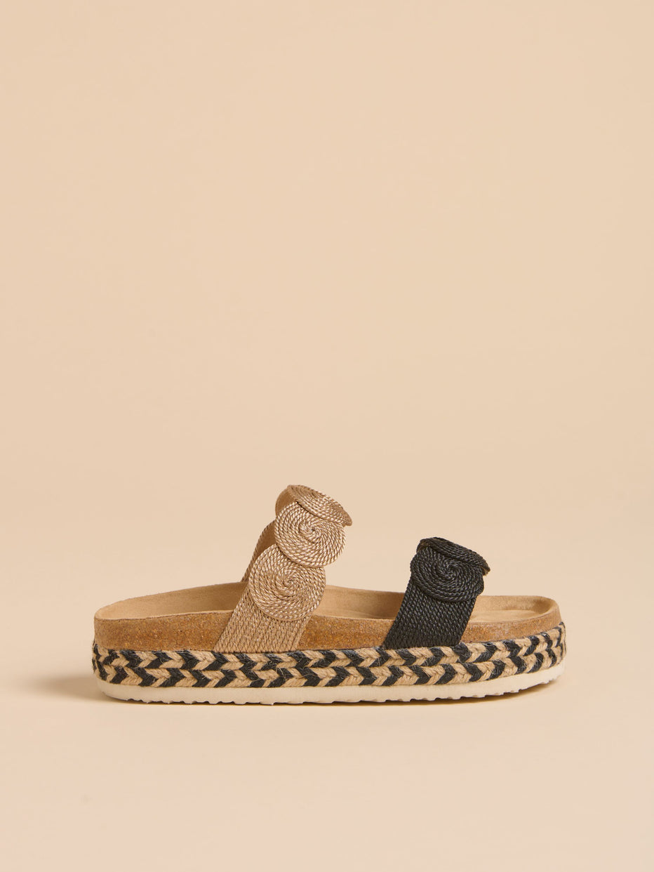 Brakeburn Discus Platform Sandal