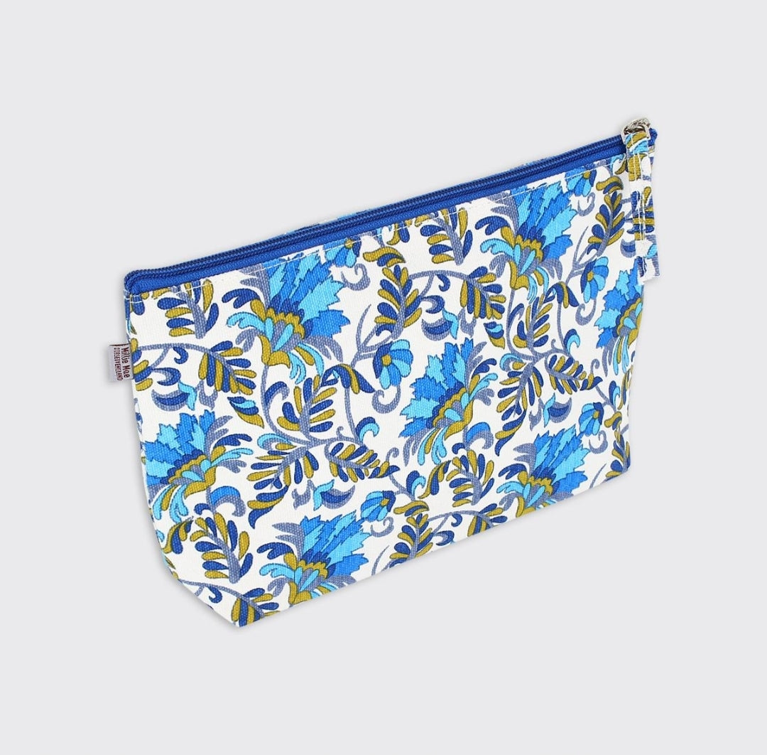 Martha Blue Toiletry Bag