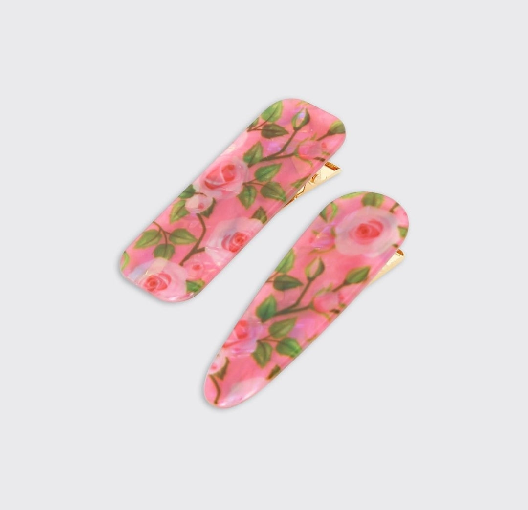 Rosie Lustre Set of 2 Hair Clips
