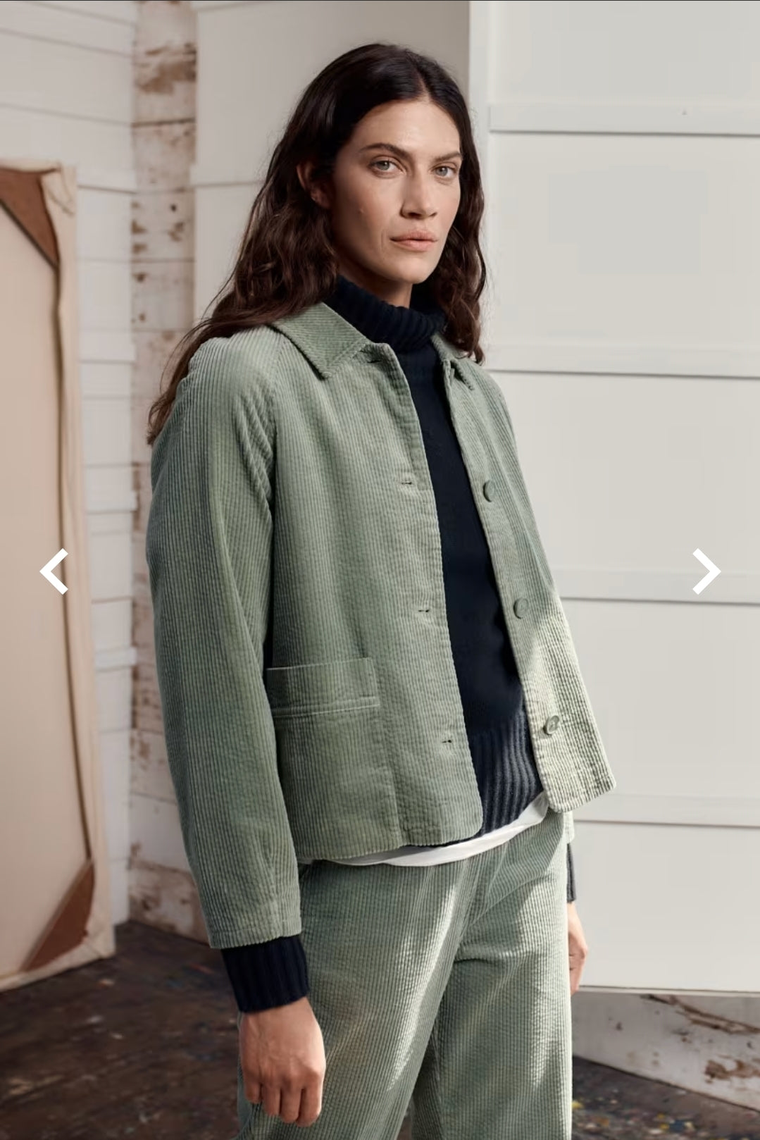 Seasalt Ocean Mist Cord Jacket