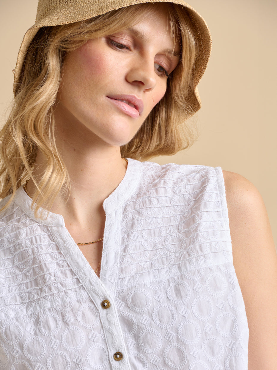 Brakeburn Buoy Sleeveless Blouse