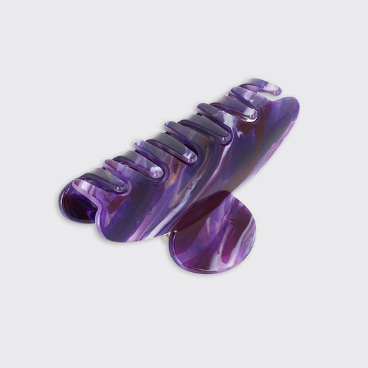 Lottie Medium Claw Clip - Purple