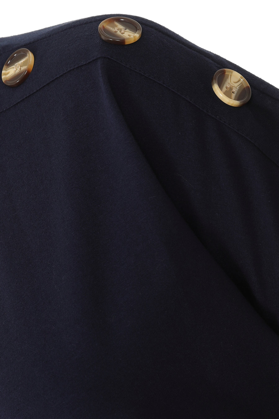 Alice Collins Button Shoulder Top