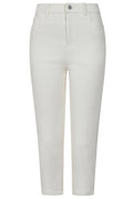Alice Collins Cassie Plain Crop Trouser-Trouser-White finn