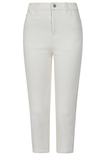 Alice Collins Cassie Plain Crop Trouser