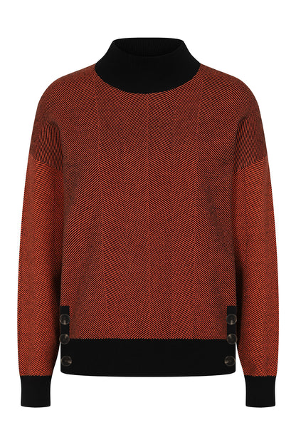 Alice Collins Padstow Herringbone pullover