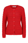 Alice Collins Alma Cardigan-Knitwear-White finn