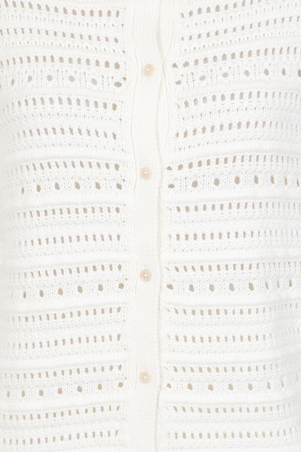 Alice Collins Alma Cardigan-Knitwear-White finn