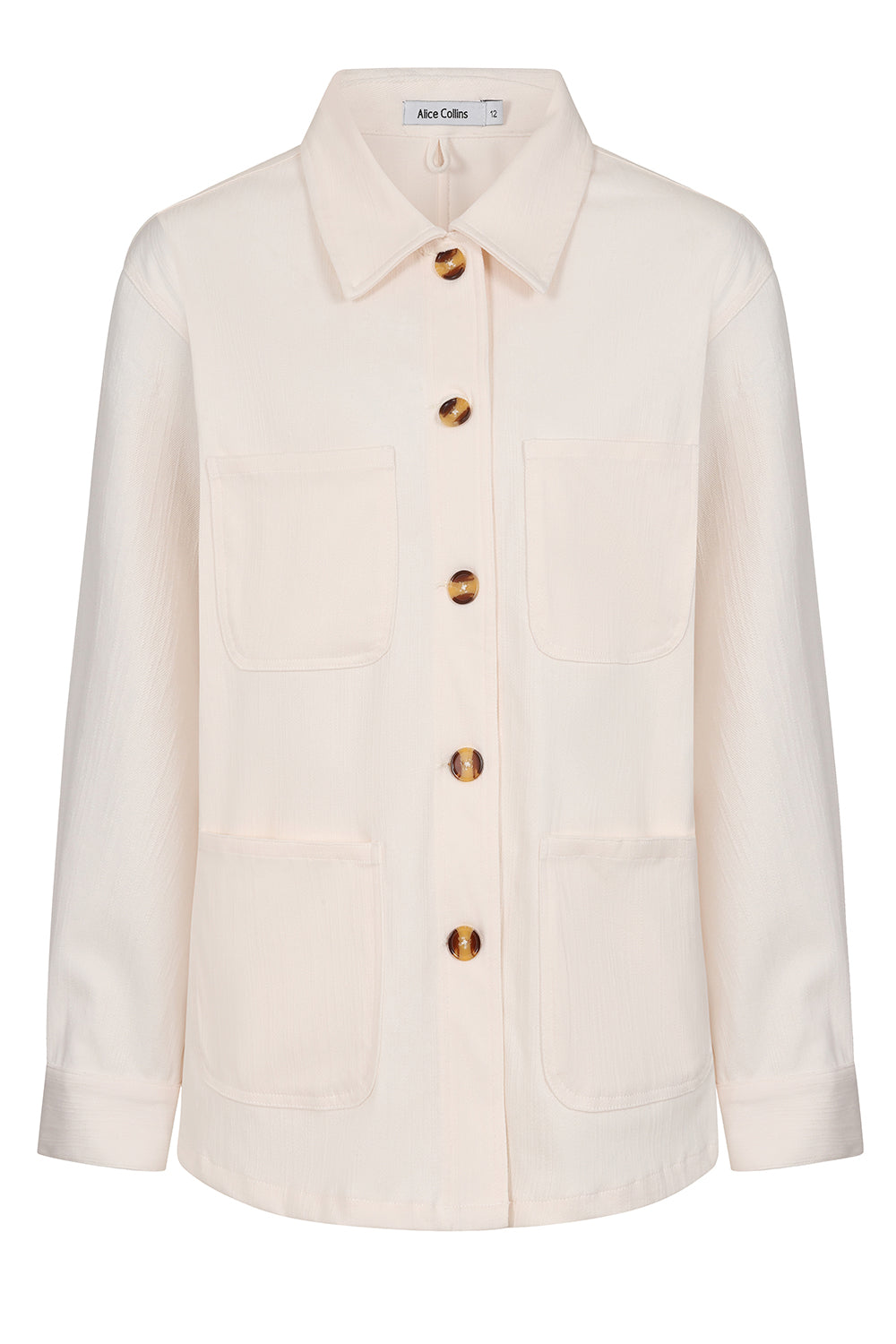 Alice Collins Millie Jacket-Alice Collins-White finn