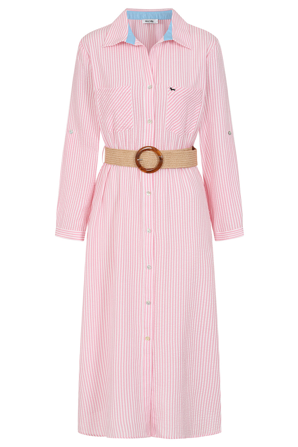 Alice Collins Amara Dress-Alice Collins-White finn