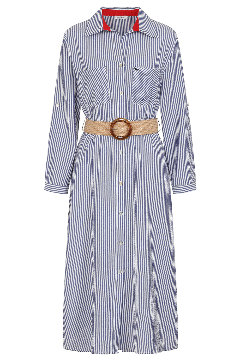 Alice Collins Amara Dress-Alice Collins-White finn