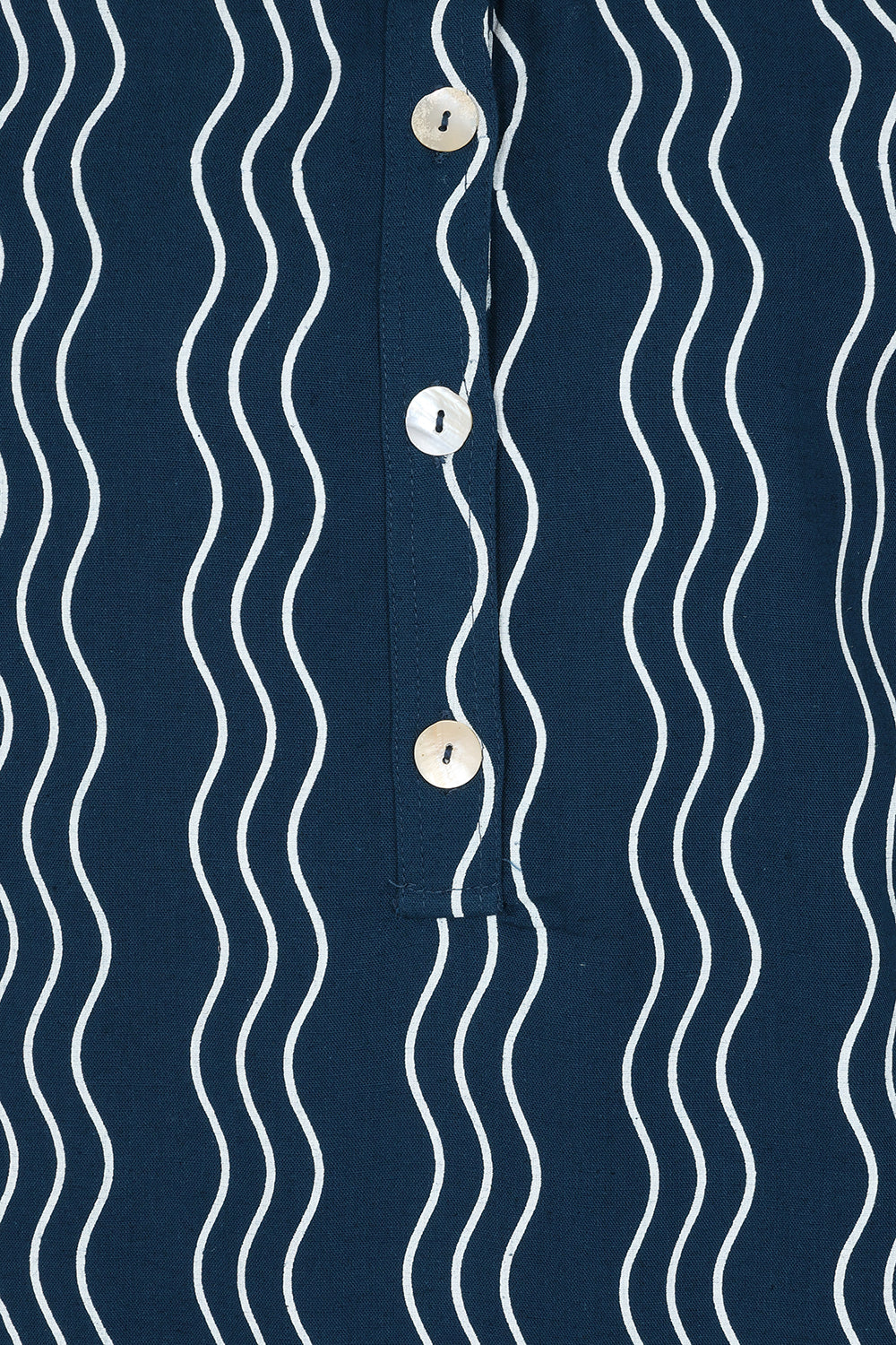 Alice Collins Beth Wavy Dress-Alice Collins-White finn