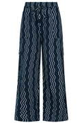 Alice Collins Beth Wavy Trousers-Alice Collins-White finn
