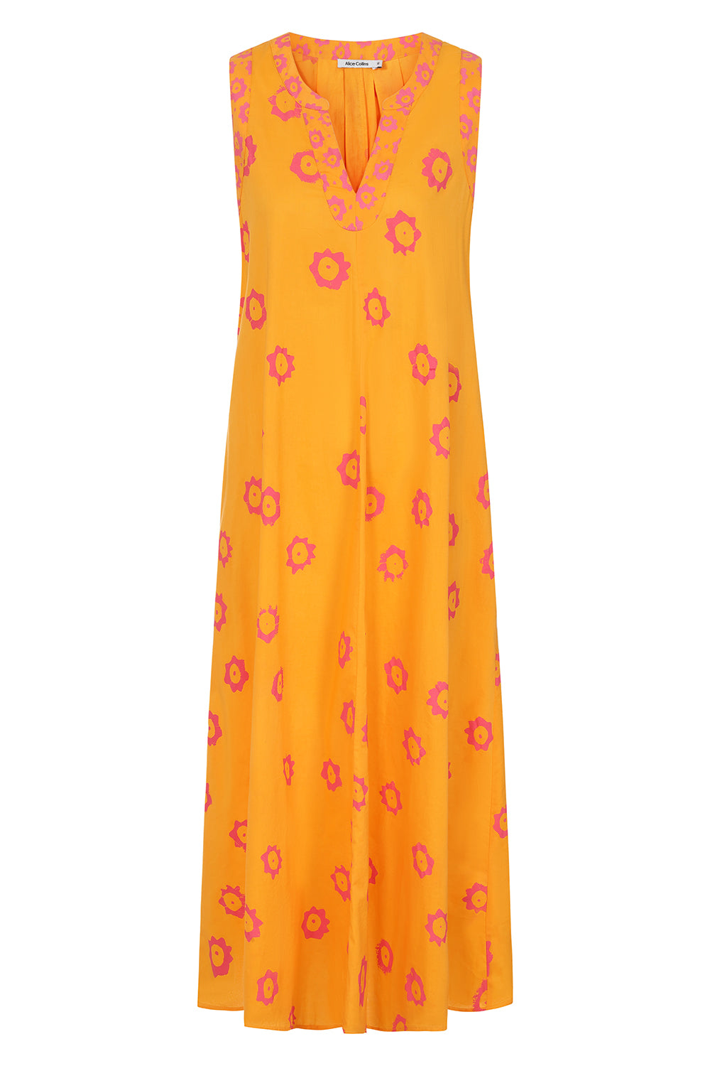 Alice Collins Patsy Dress-Alice Collins-White finn