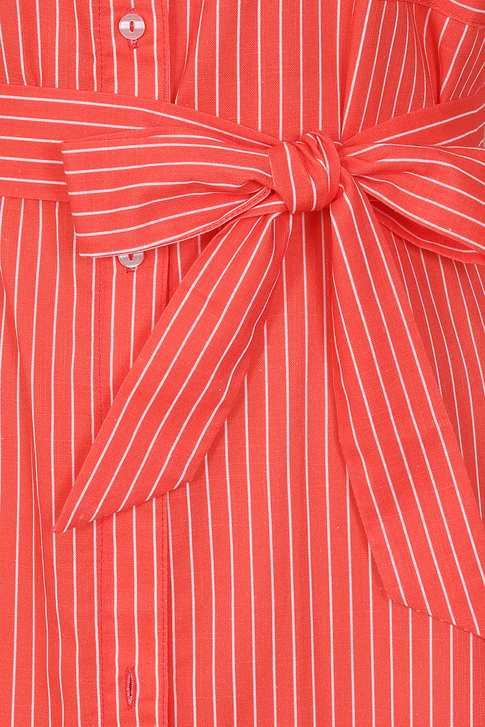 Alice Collins Rochelle Stripe Dress-Alice Collins-White finn