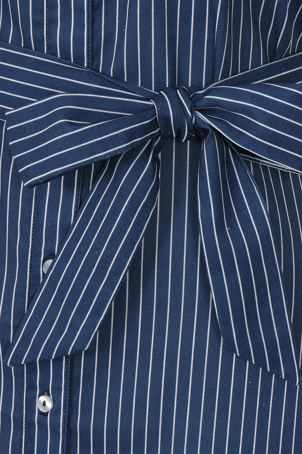 Alice Collins Rochelle Stripe Dress-Alice Collins-White finn