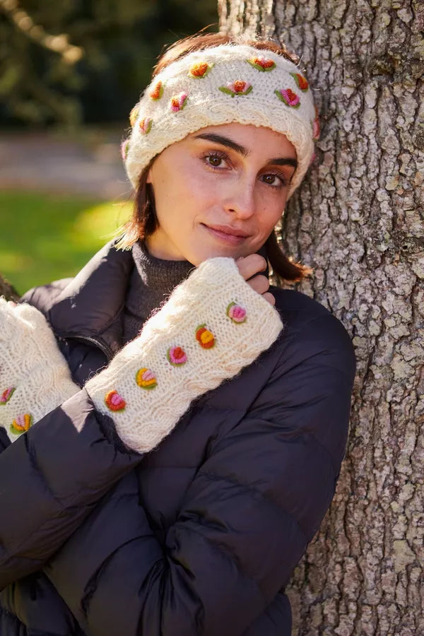 Pachamama Waterford Headband-Accessories-White finn