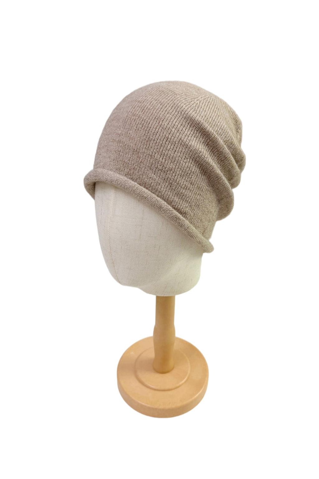 Classic Roll Edge Sloughy Knit Beanie