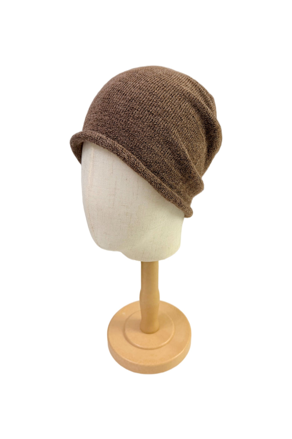 Classic Roll Edge Sloughy Knit Beanie
