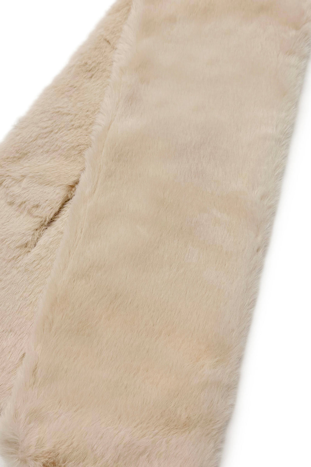 Plush Faux Fur Pull Through Scarf 8705