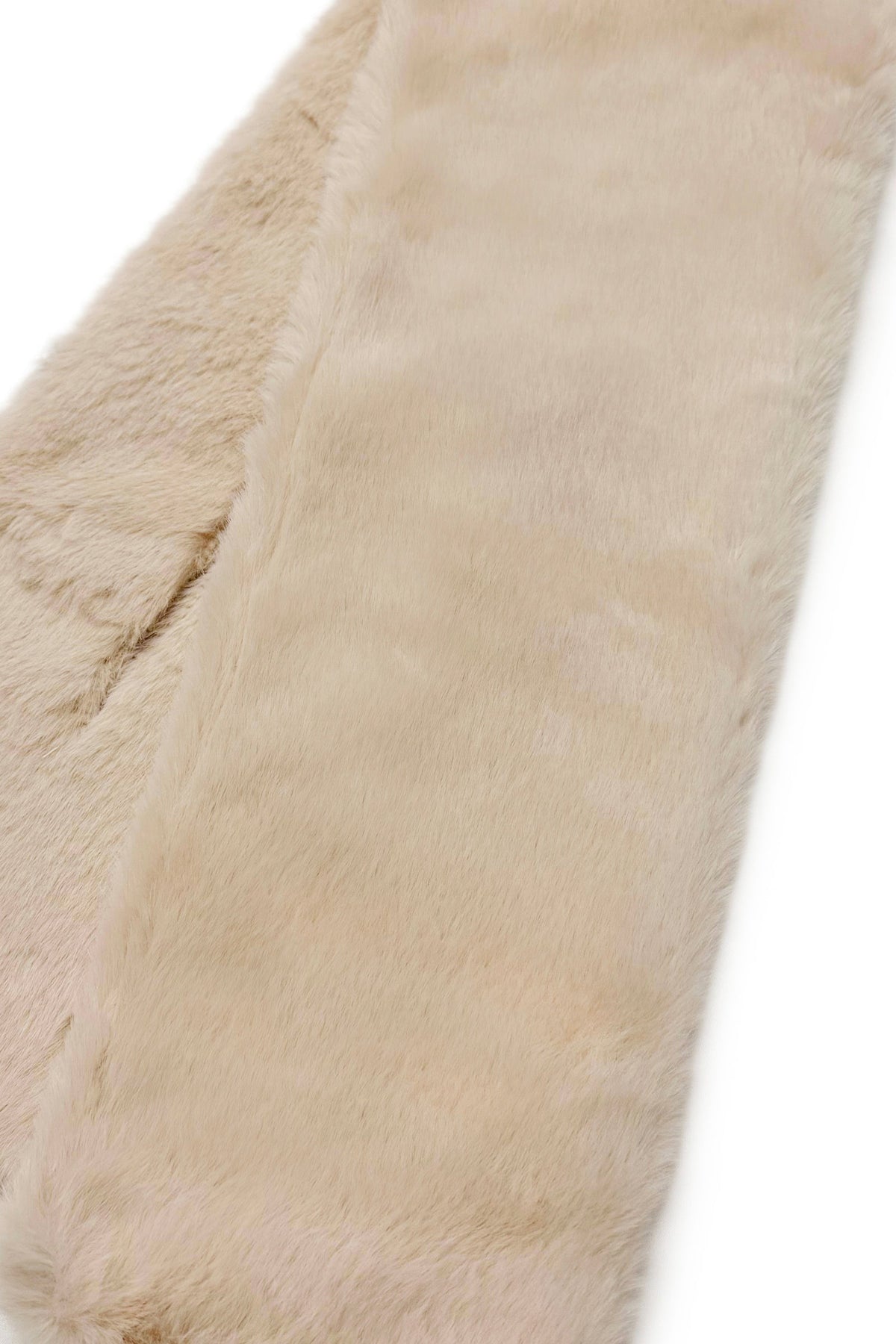 Plush Faux Fur Pull Through Scarf 8705
