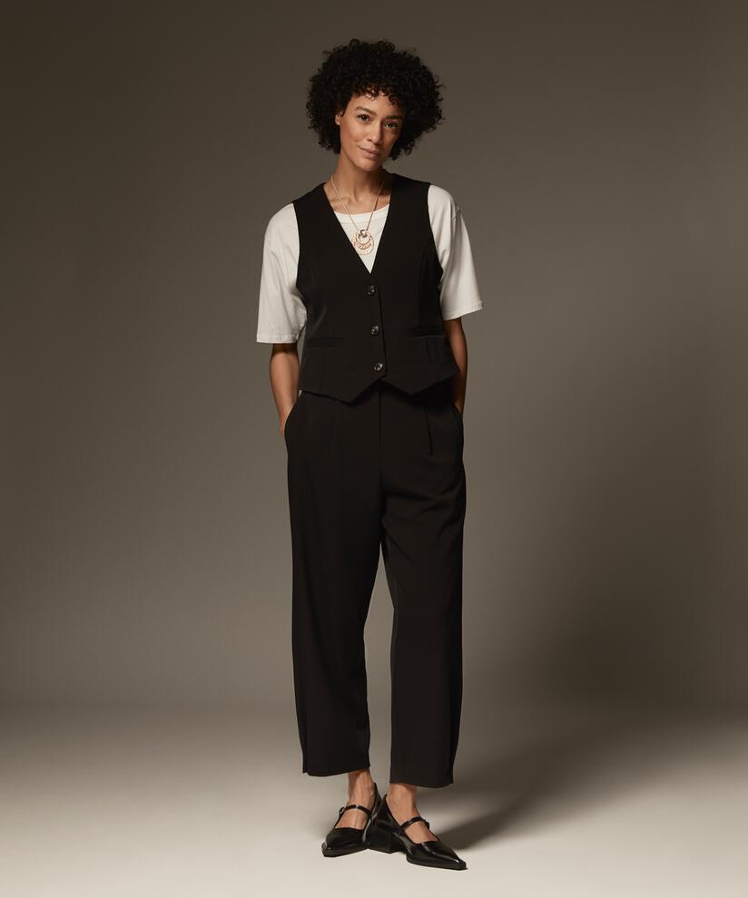 Masai Punna Trousers-Trouser-White finn