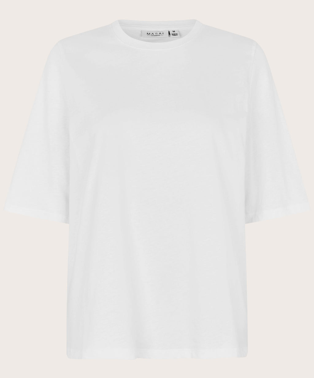 Masai Bryoni T-shirt-Masai-White finn