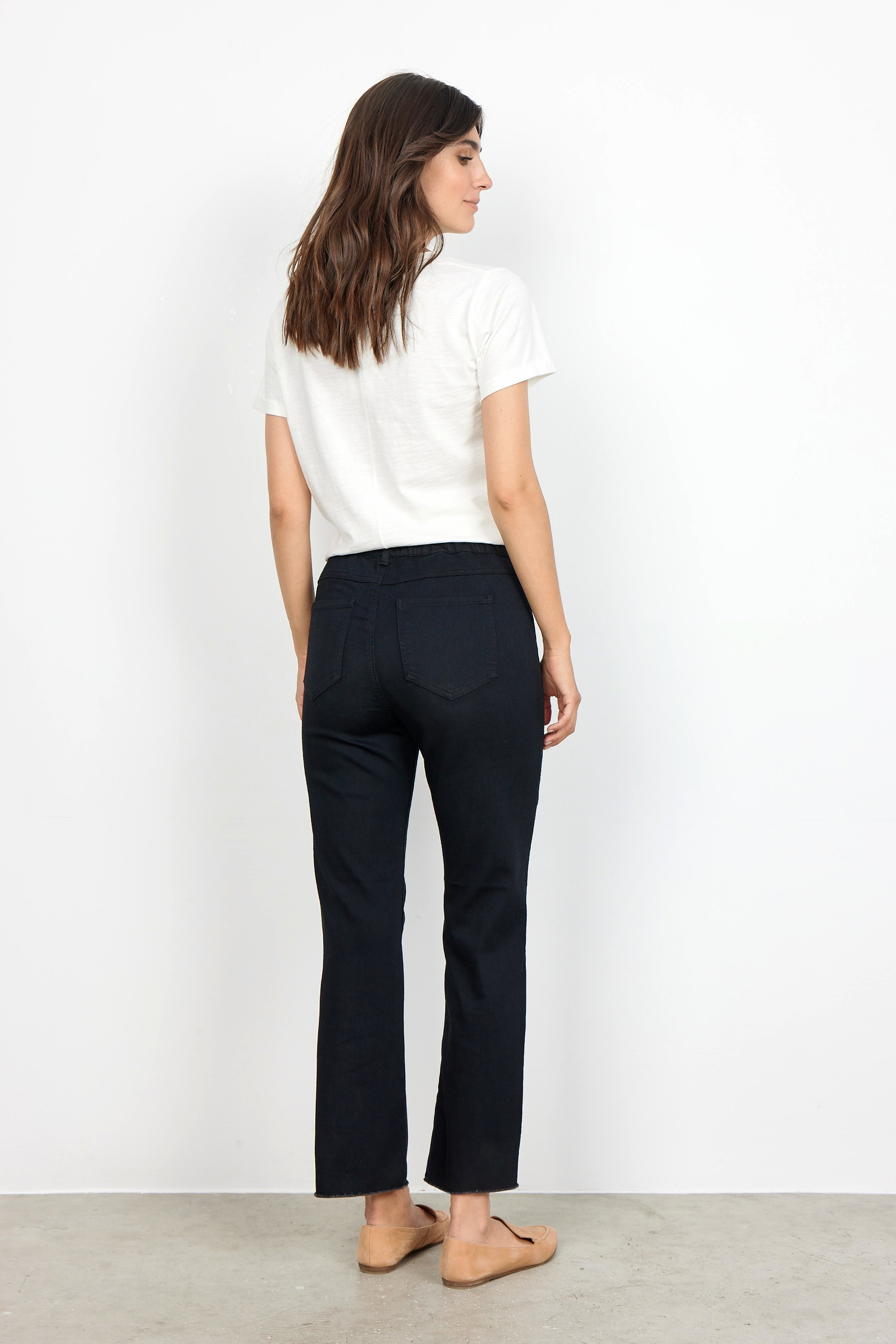 Soya Concept SC- Nadira 3 Trouser-Trouser-White finn