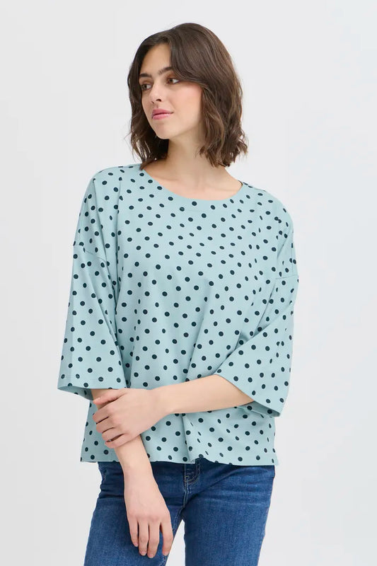 Fransa FRSIVA Tee 3 Polka Dot