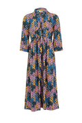 Brakeburn Wildflower Meadow Shirt Dress-Dress-White finn