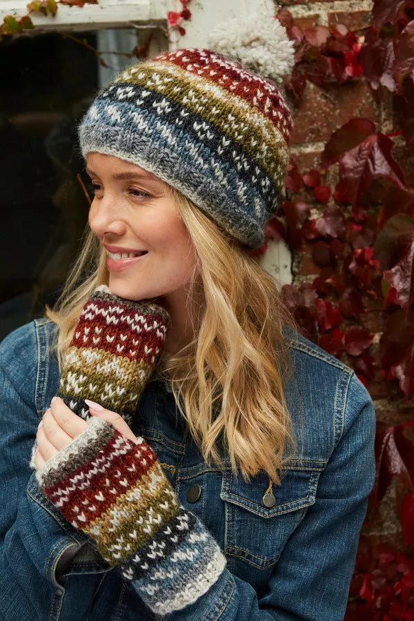 Pachamama Helmsdale Handwarmer-Gloves-White finn