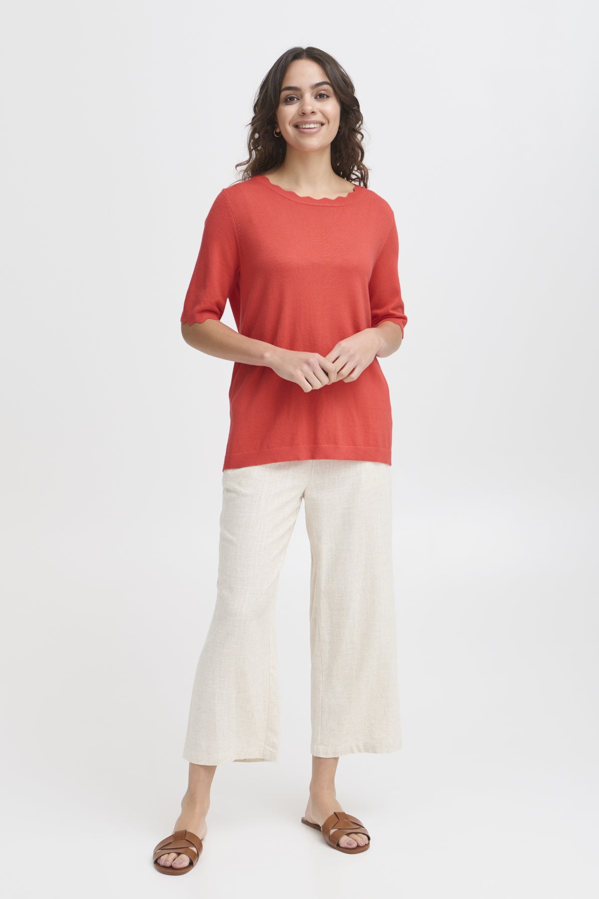 Fransa FRCLIA Top-Shirts & Tops-White finn