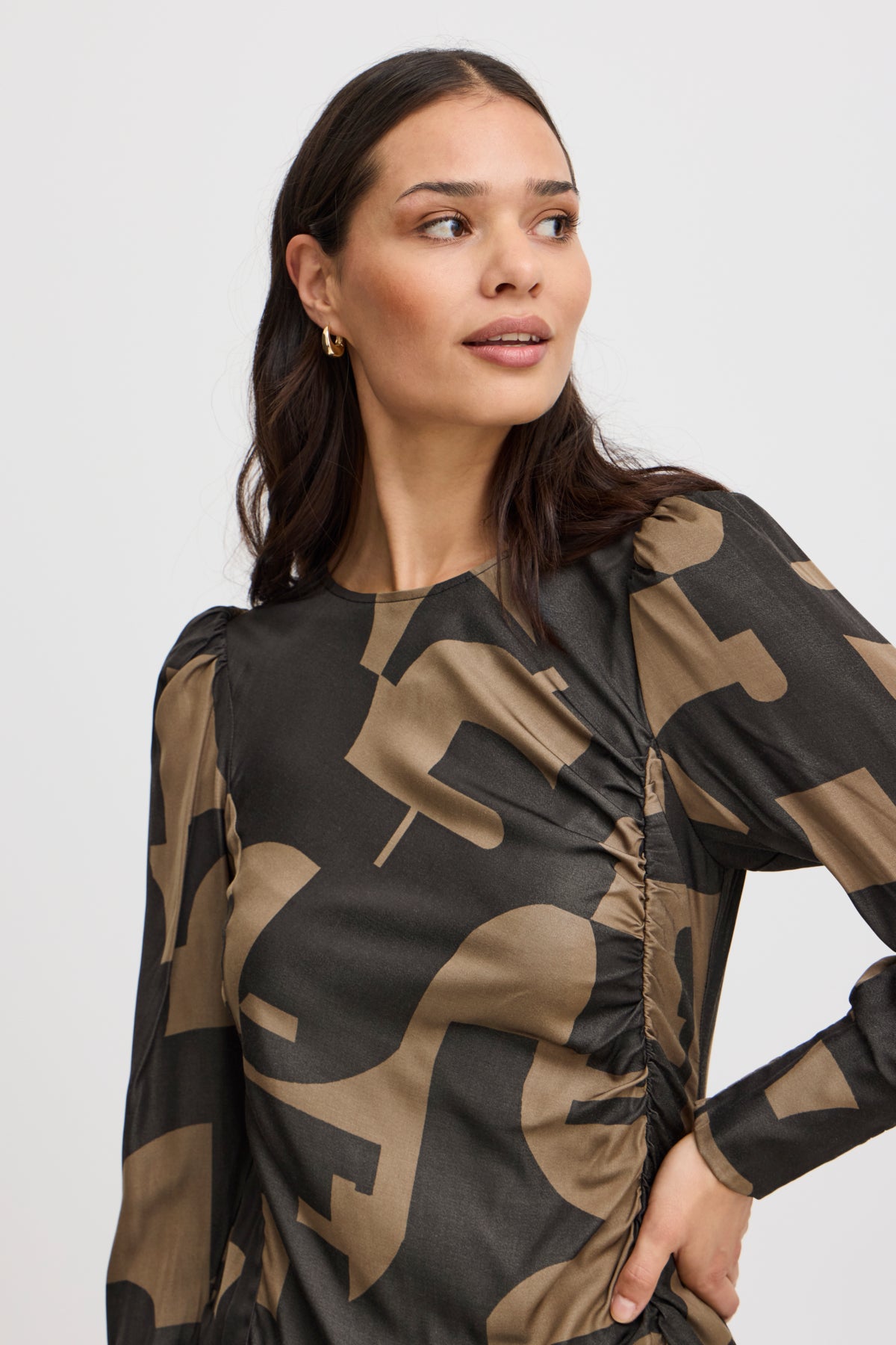 B.Young Natali Dress-Dress-White finn