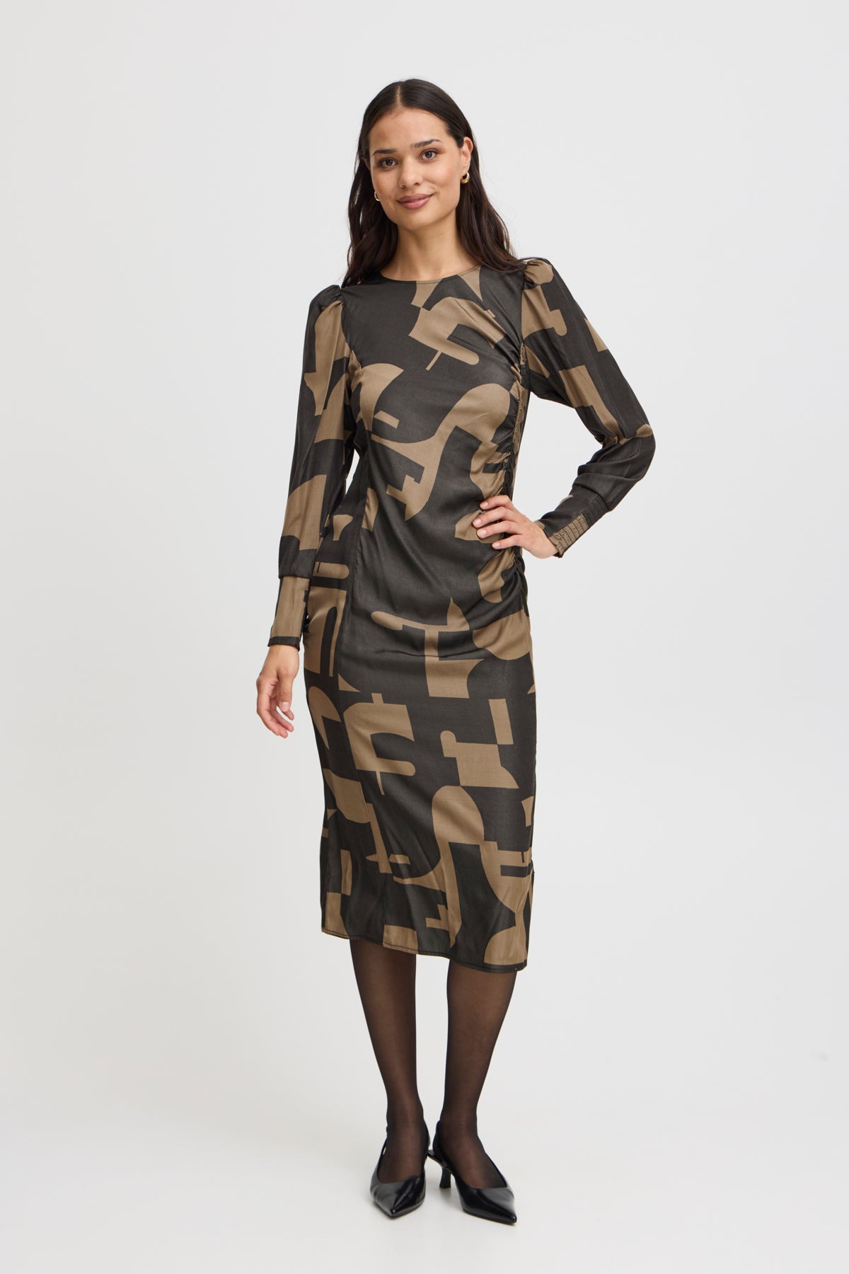 B.Young Natali Dress-Dress-White finn