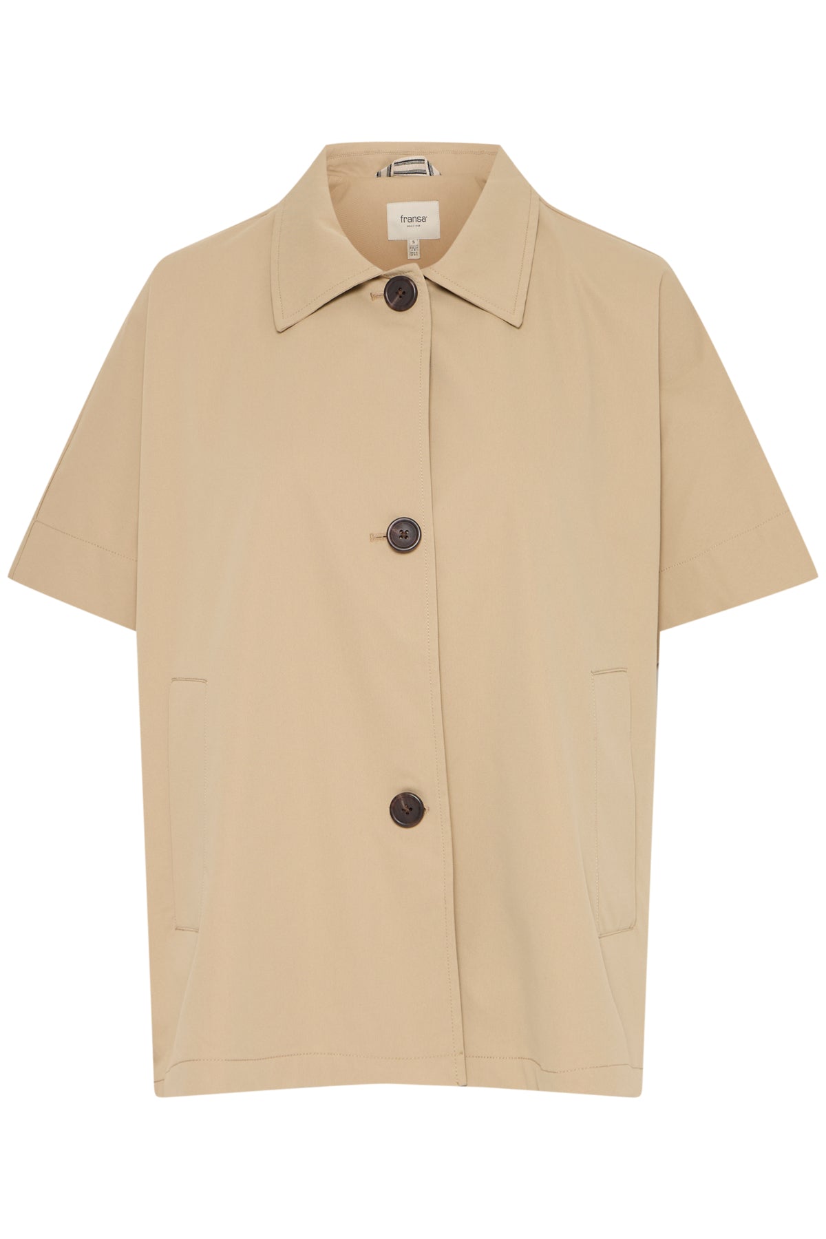 Fransa FRMOON Jacket-White finn