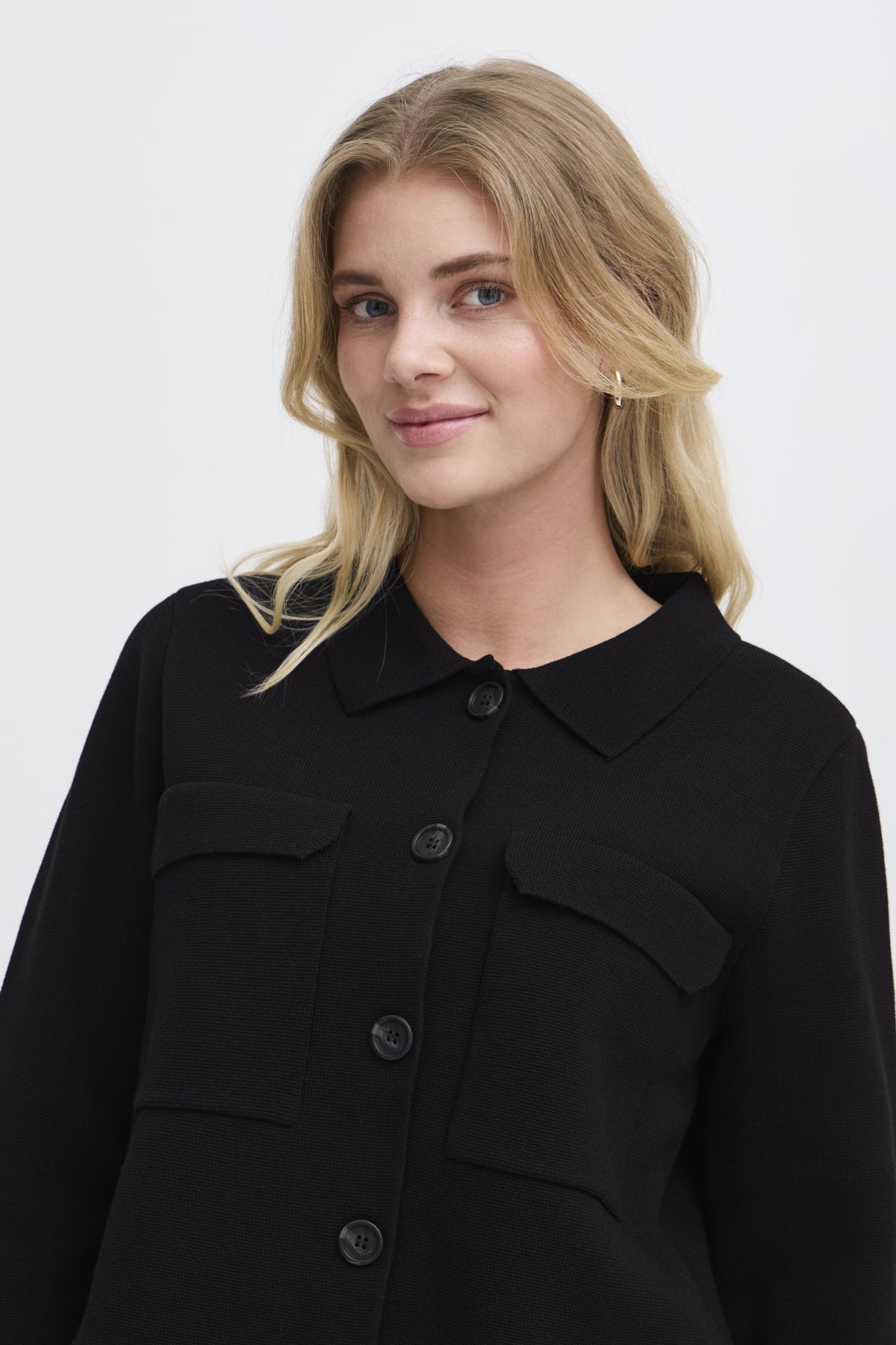 Fransa FRITA Cardigan-Cardigan-White finn