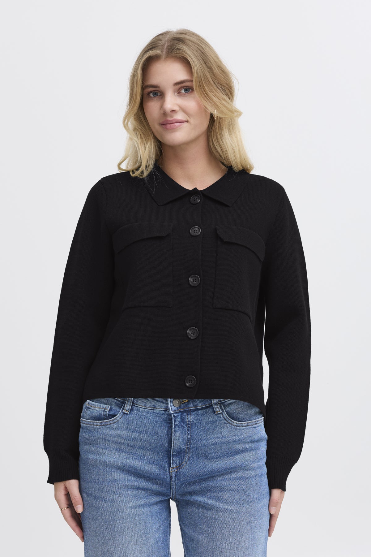 Fransa FRITA Cardigan-Cardigan-White finn