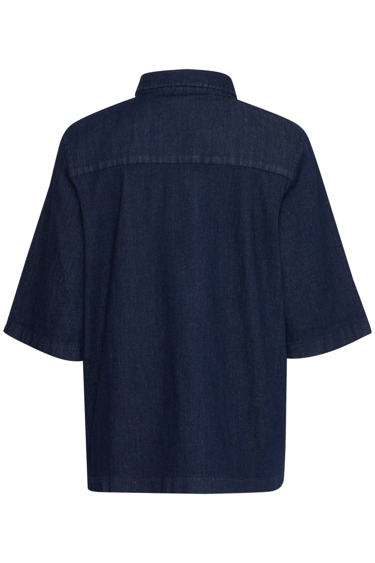 Fransa FRCHICAGO Denim Shirt-Tops-White finn