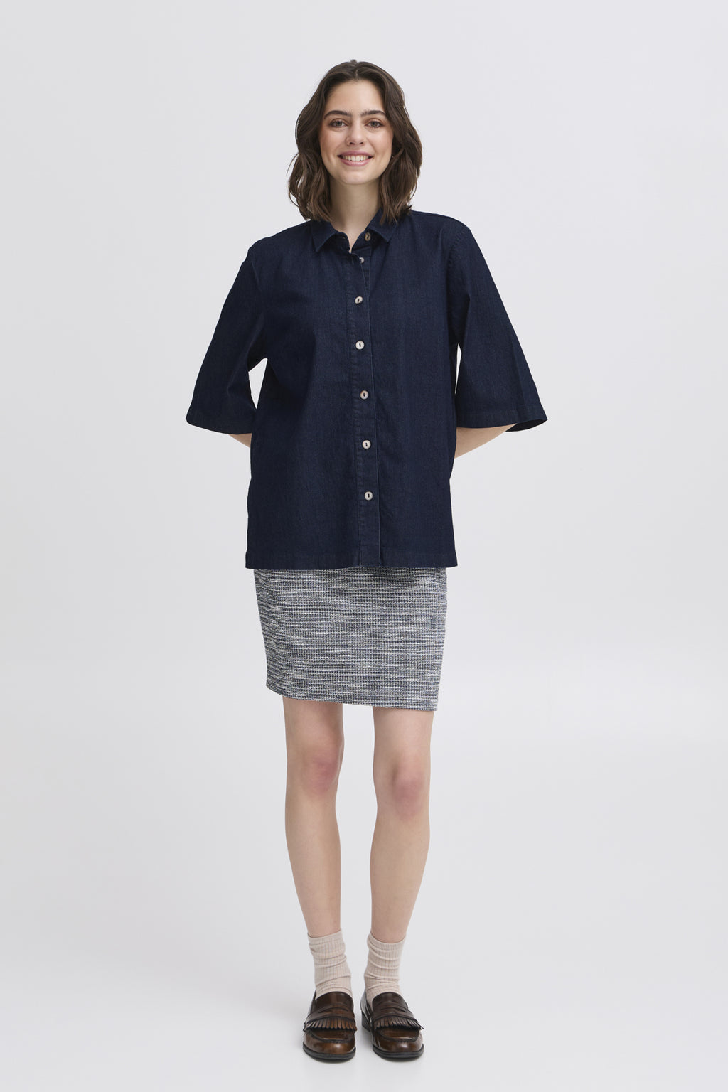 Fransa FRCHICAGO Denim Shirt