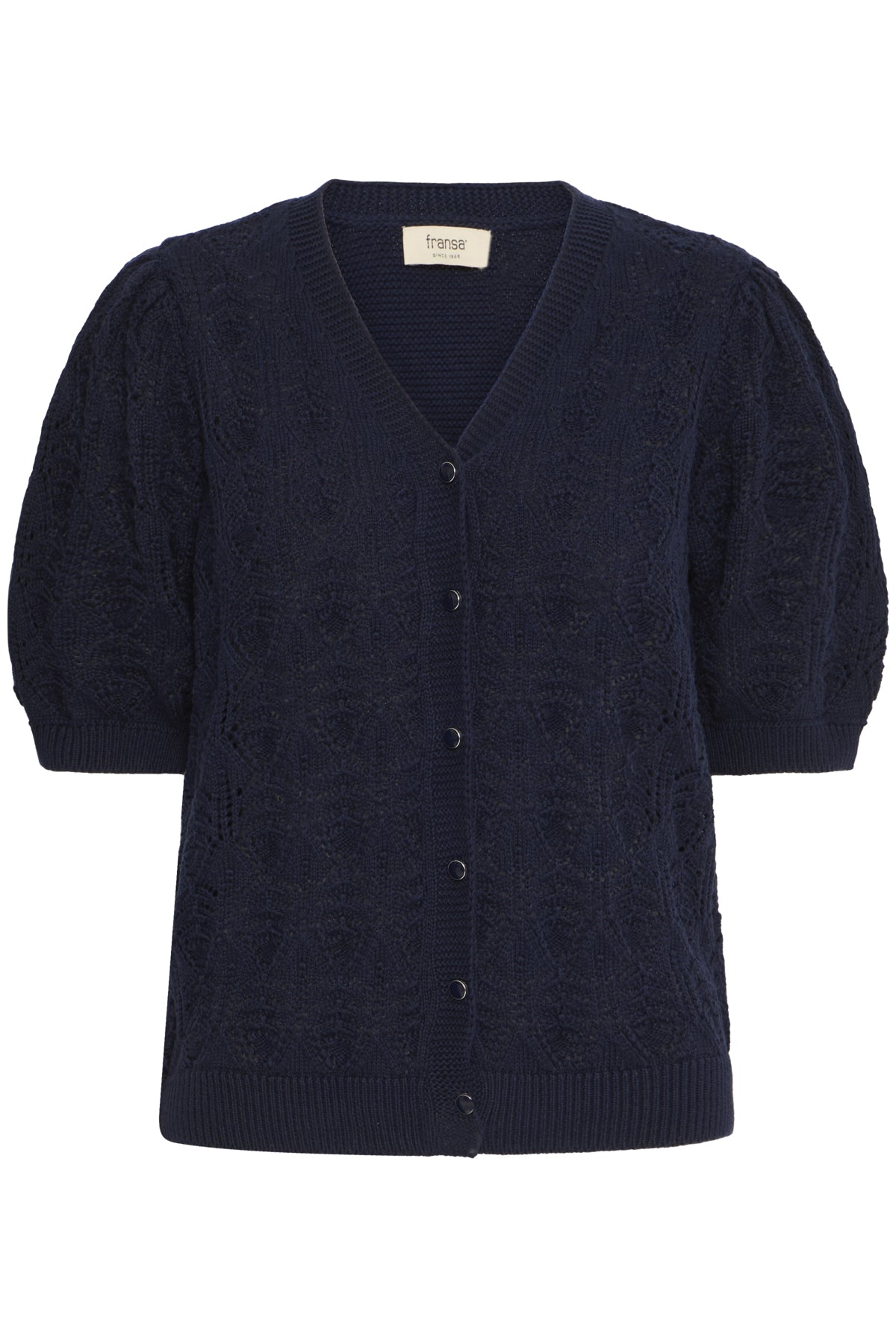 Fransa FRKATELEEN Cardigan-Cardigan-White finn
