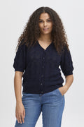 Fransa FRKATELEEN Cardigan-Cardigan-White finn