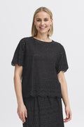 Fransa FRANGIE Blouse Top-Shirts & Tops-White finn